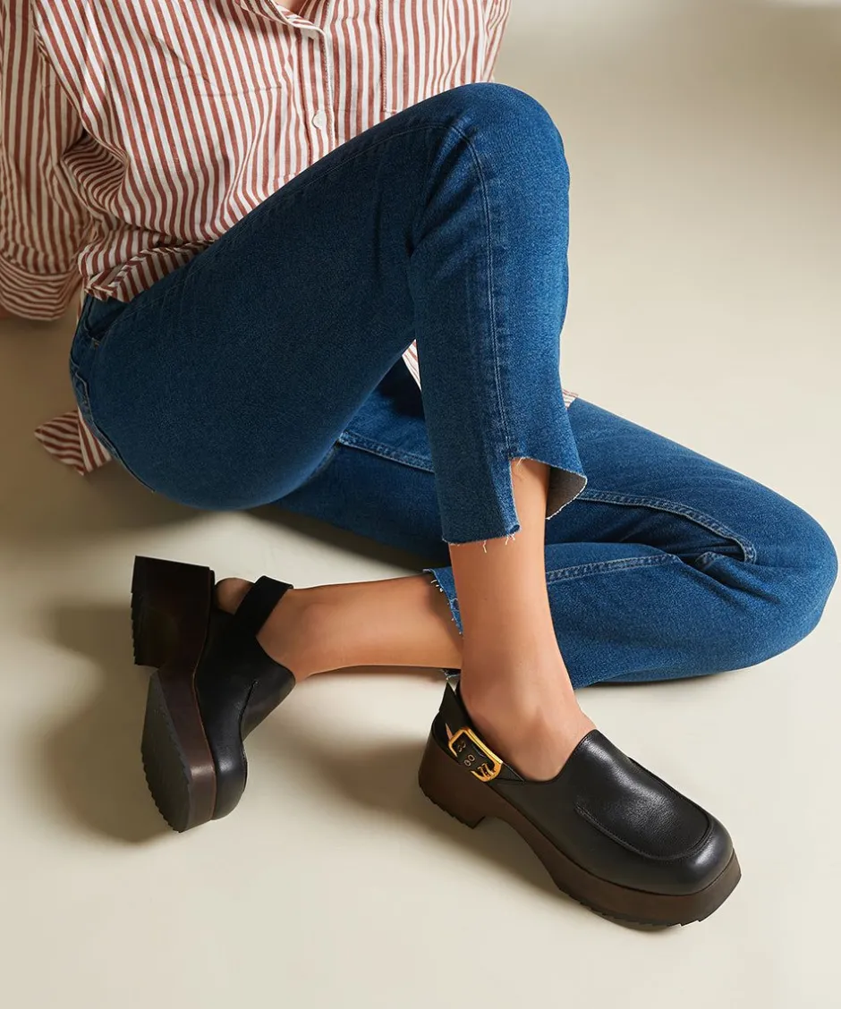 Charlotte Stone Carlos In Black*Women Platforms