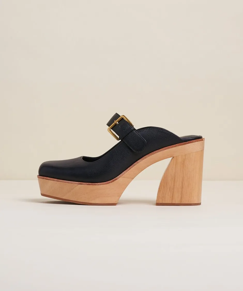 Charlotte Stone Charis In Black*Women Clogs