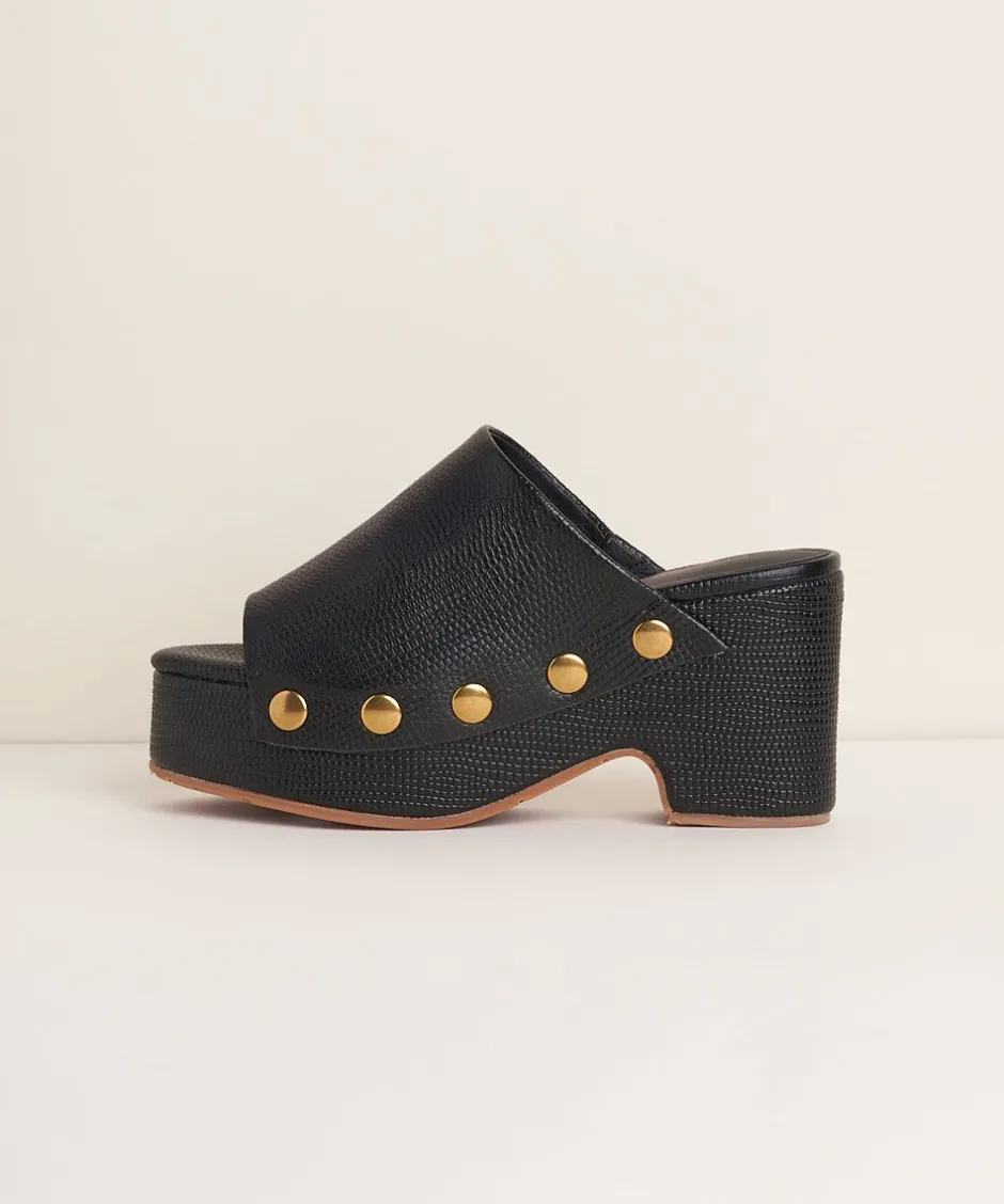 Charlotte Stone Ellery In Black Stud*Women Platforms