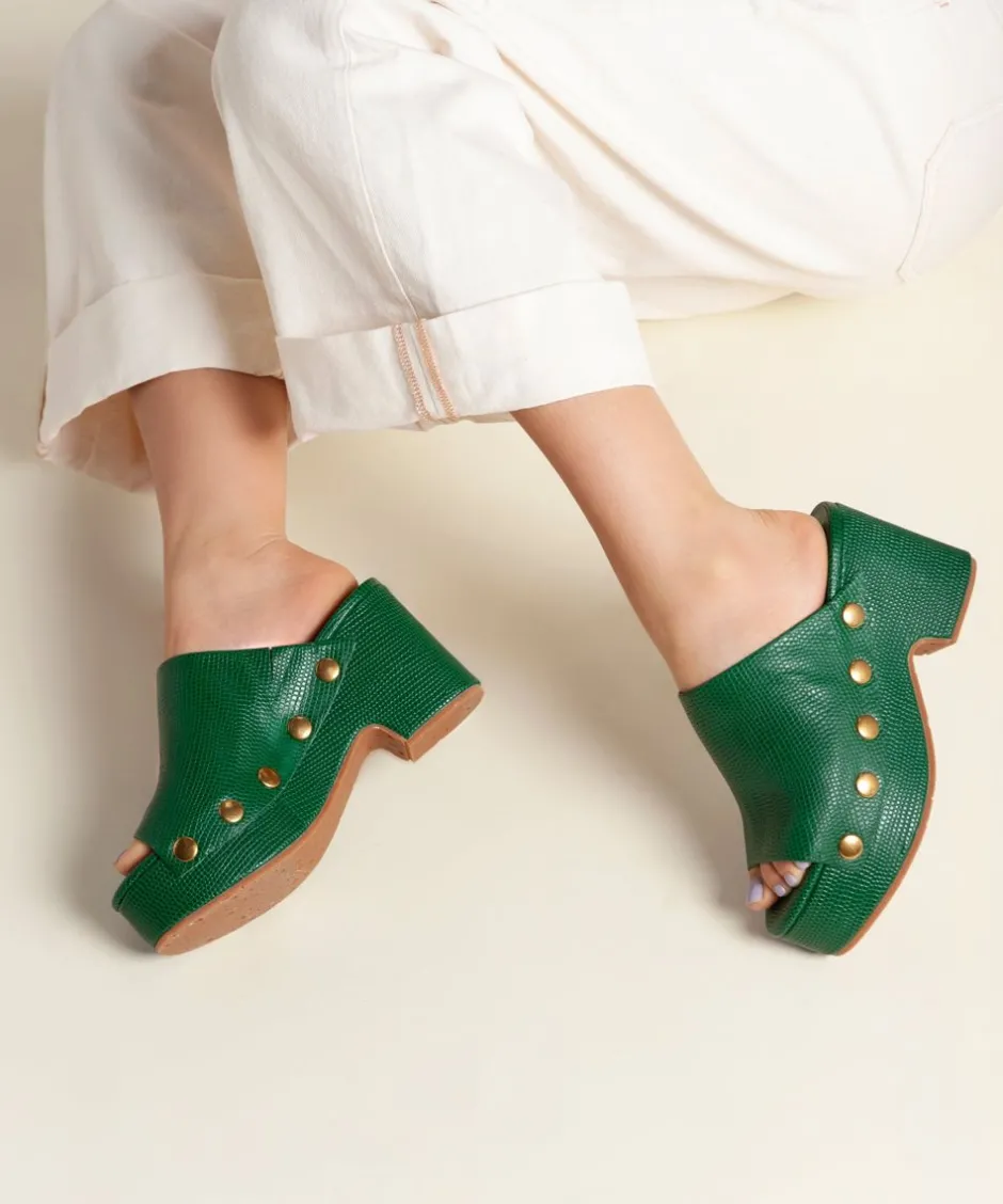 Charlotte Stone Ellery In Juniper Stud*Women Platforms