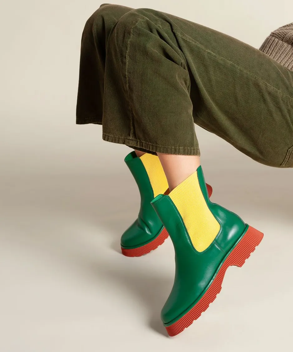 Charlotte Stone Esmee In Juniper*Women Boots