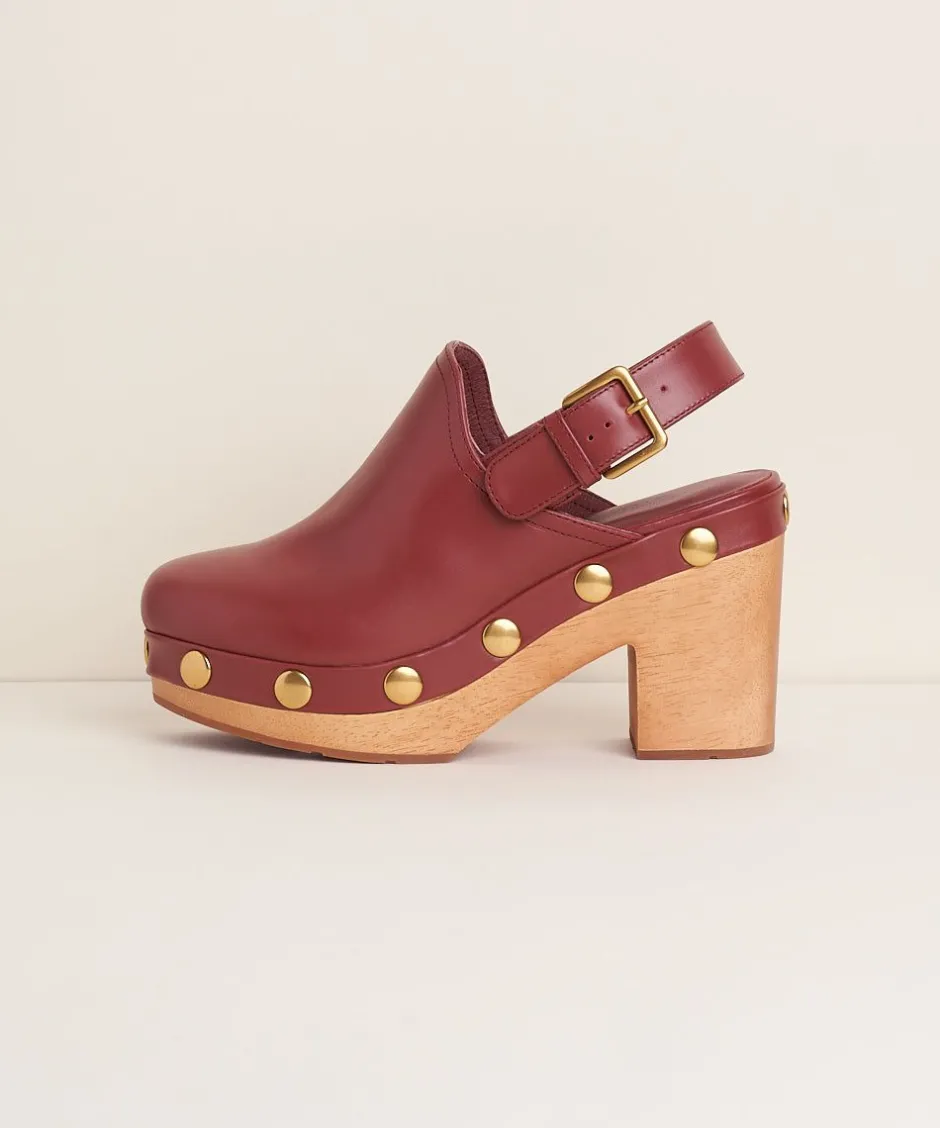 Charlotte Stone Hari In Merlot Stud*Women Platforms