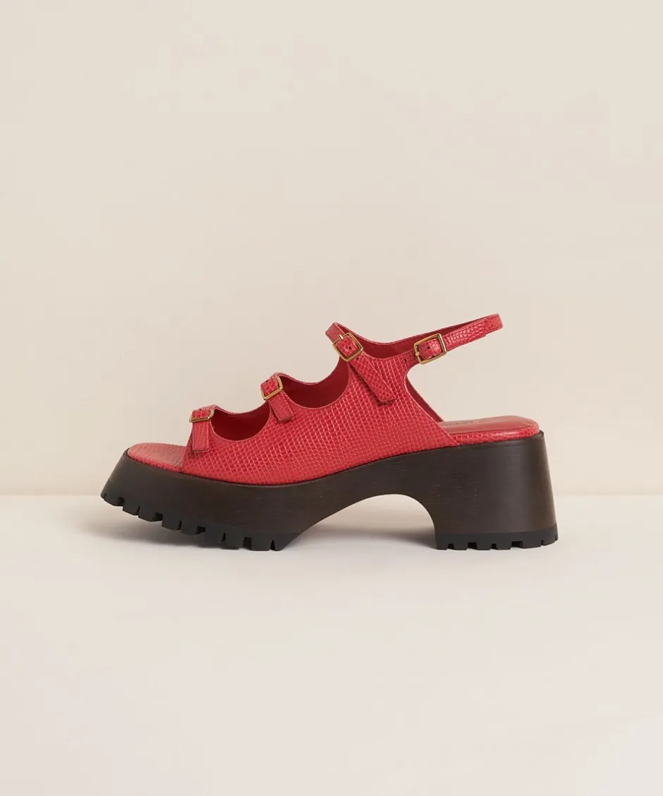 Charlotte Stone Ira In Begonia*Women Platforms
