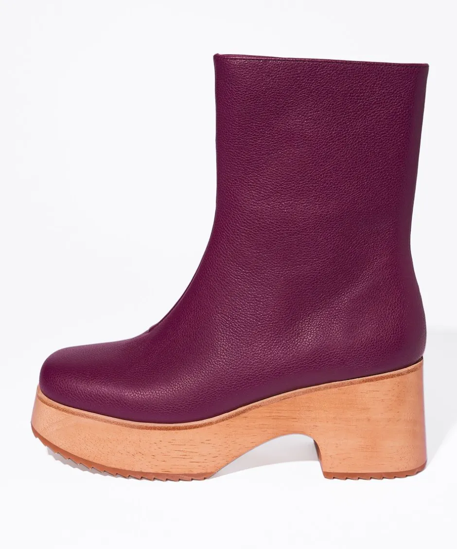 Charlotte Stone Isla In Raisin*Women Clogs