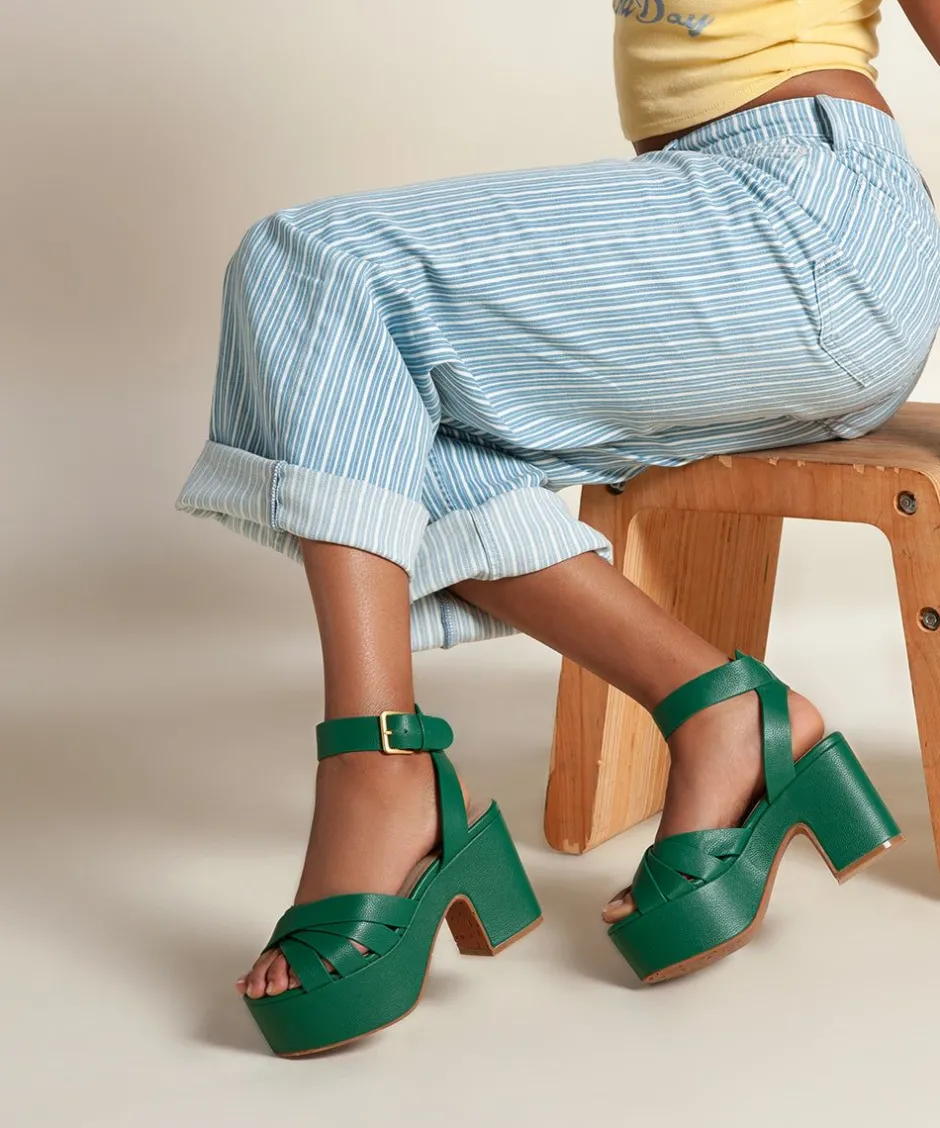 Charlotte Stone Judd In Juniper*Women Platforms