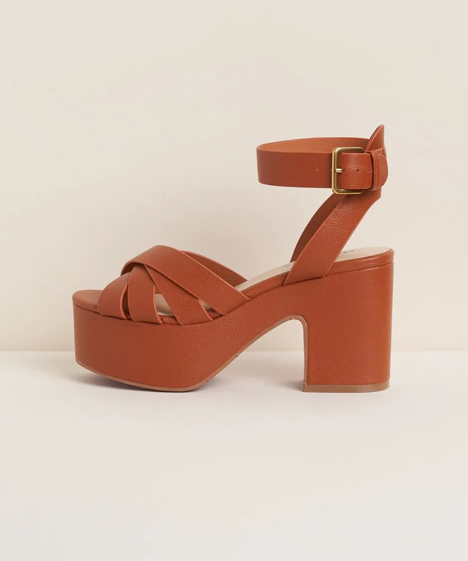 Charlotte Stone Judd In Tobacco*Women Platforms