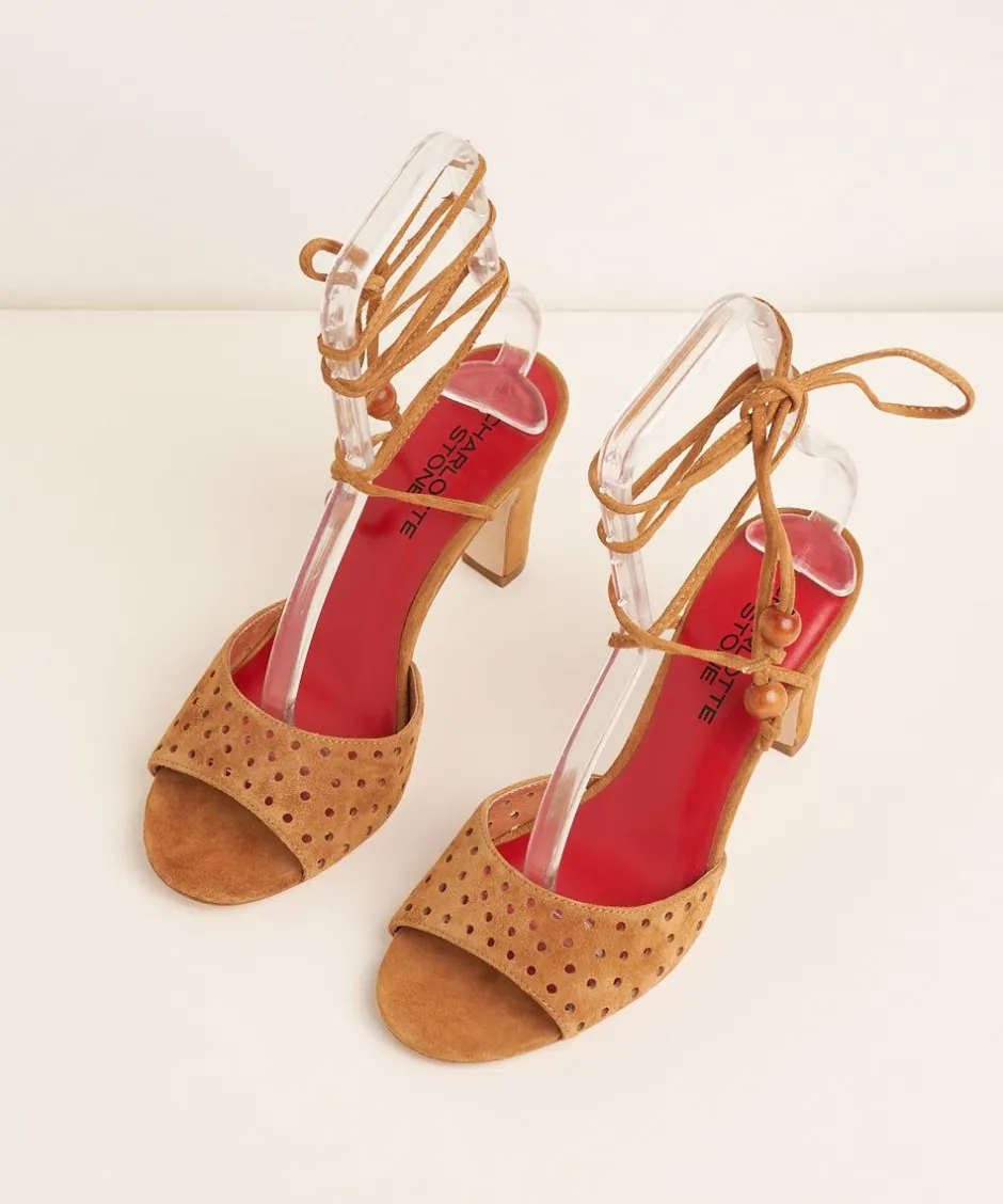 Charlotte Stone Lionel In Bamboo Perf*Women Heels