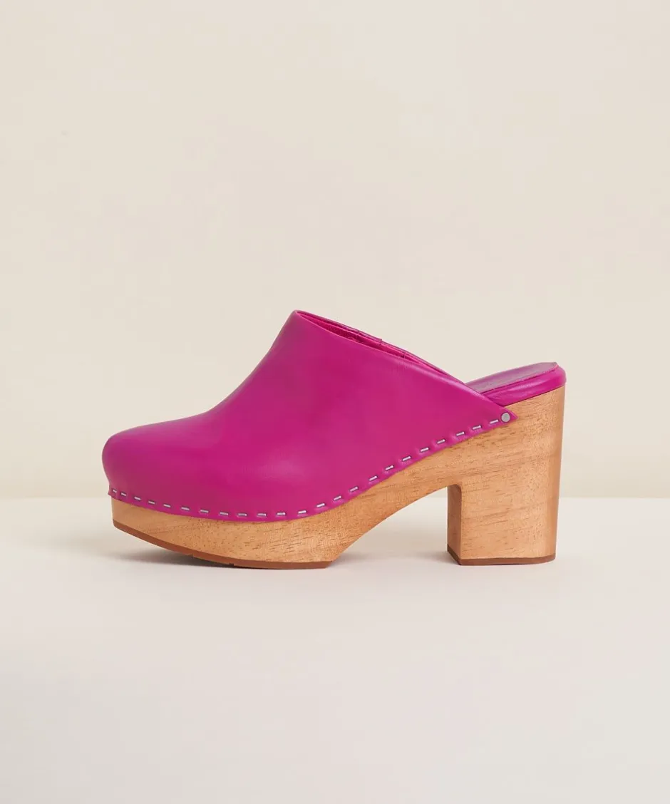 Charlotte Stone Marlo In Azalea*Women Clogs