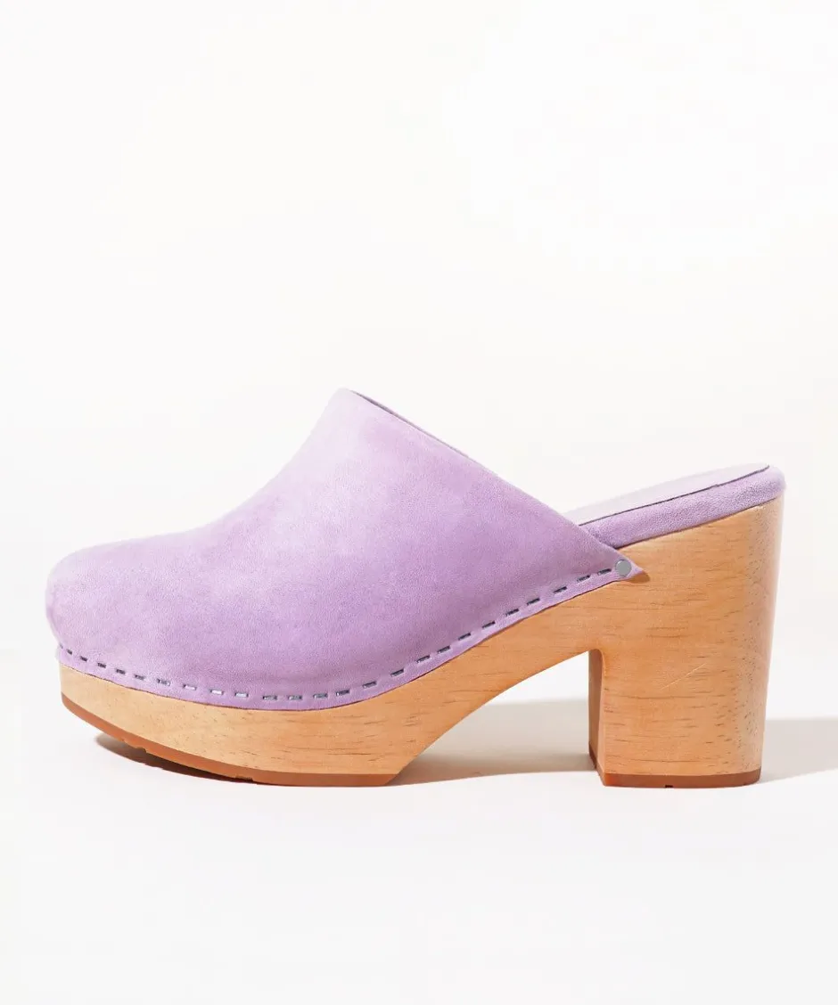 Charlotte Stone Marlo In Lilac*Women Clogs