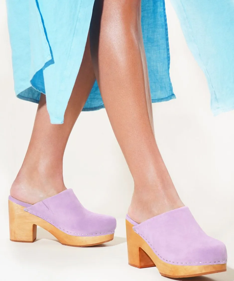 Charlotte Stone Marlo In Lilac*Women Clogs