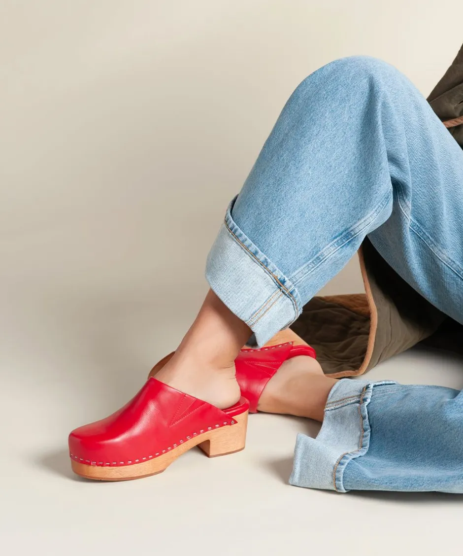 Charlotte Stone Martino In Begonia*Women Clogs