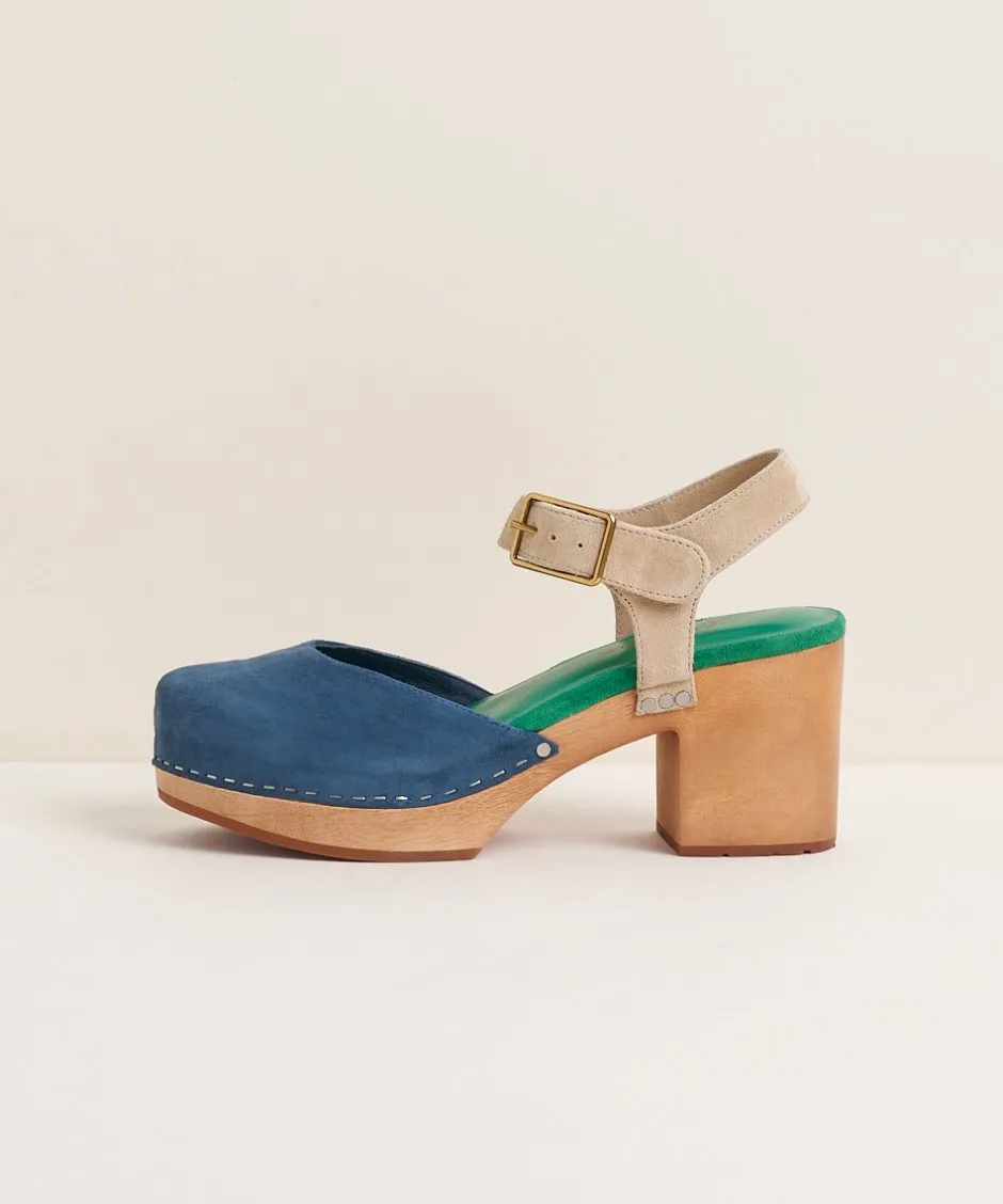 Charlotte Stone Maud In Navy*Women Clogs
