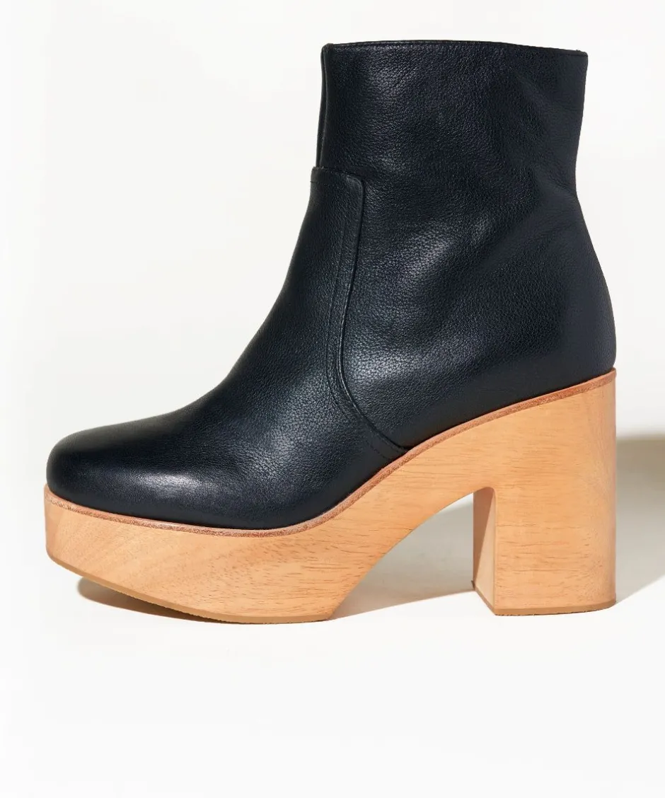 Charlotte Stone Paz In Black*Women Platforms