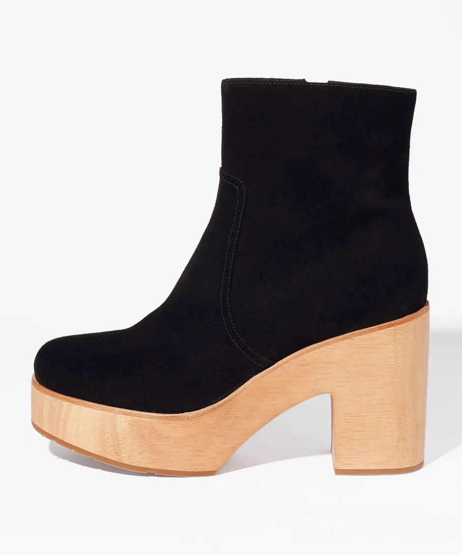 Charlotte Stone Paz In Black Suede*Women Boots