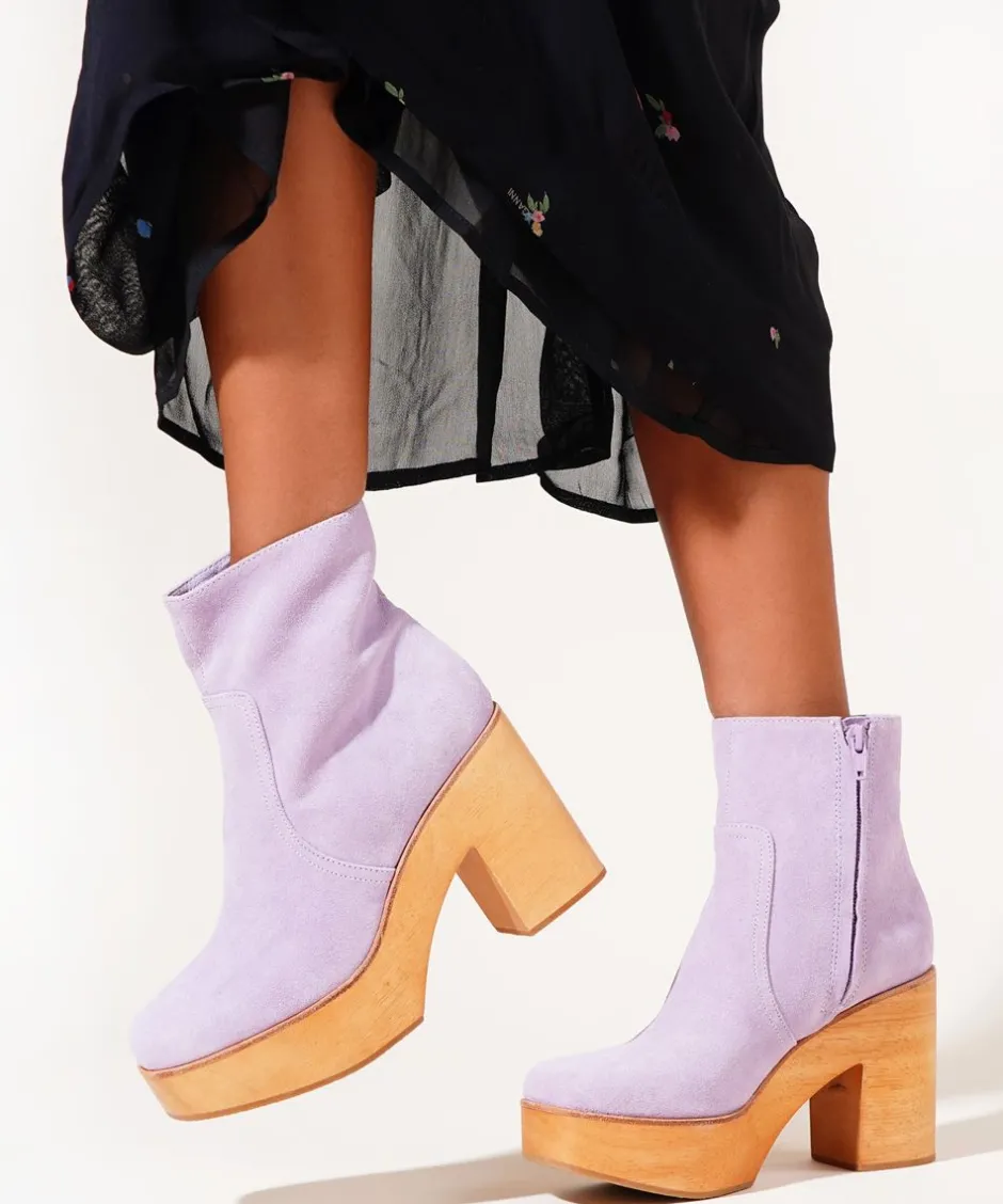 Charlotte Stone Paz In Lilac*Women Clogs