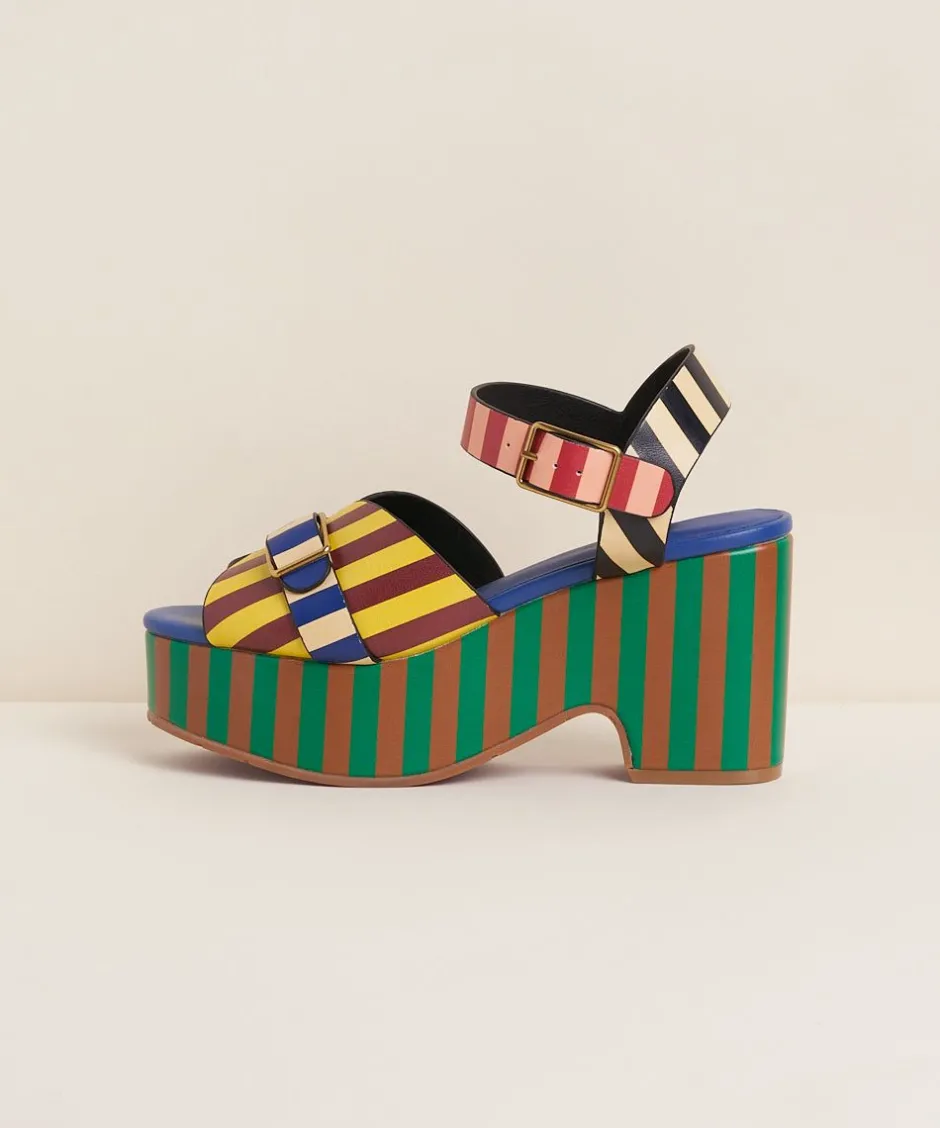 Charlotte Stone Raf In Stripe*Women Platforms