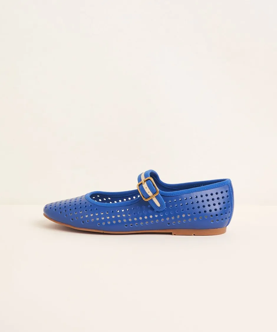 Charlotte Stone Raleigh In Royal Perf*Women Flats
