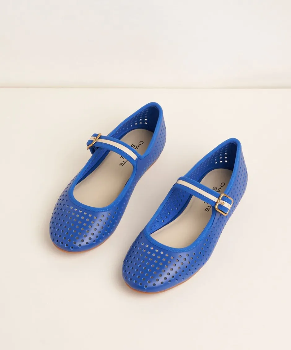 Charlotte Stone Raleigh In Royal Perf*Women Flats